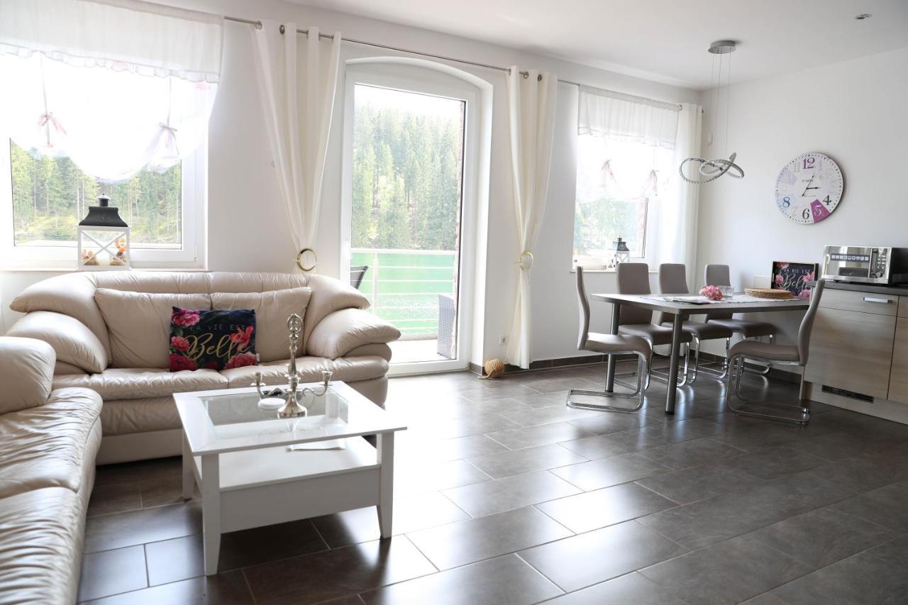 Holidayhaus-Luetsche / Wohnung Schmuecke Frankenhain ภายนอก รูปภาพ